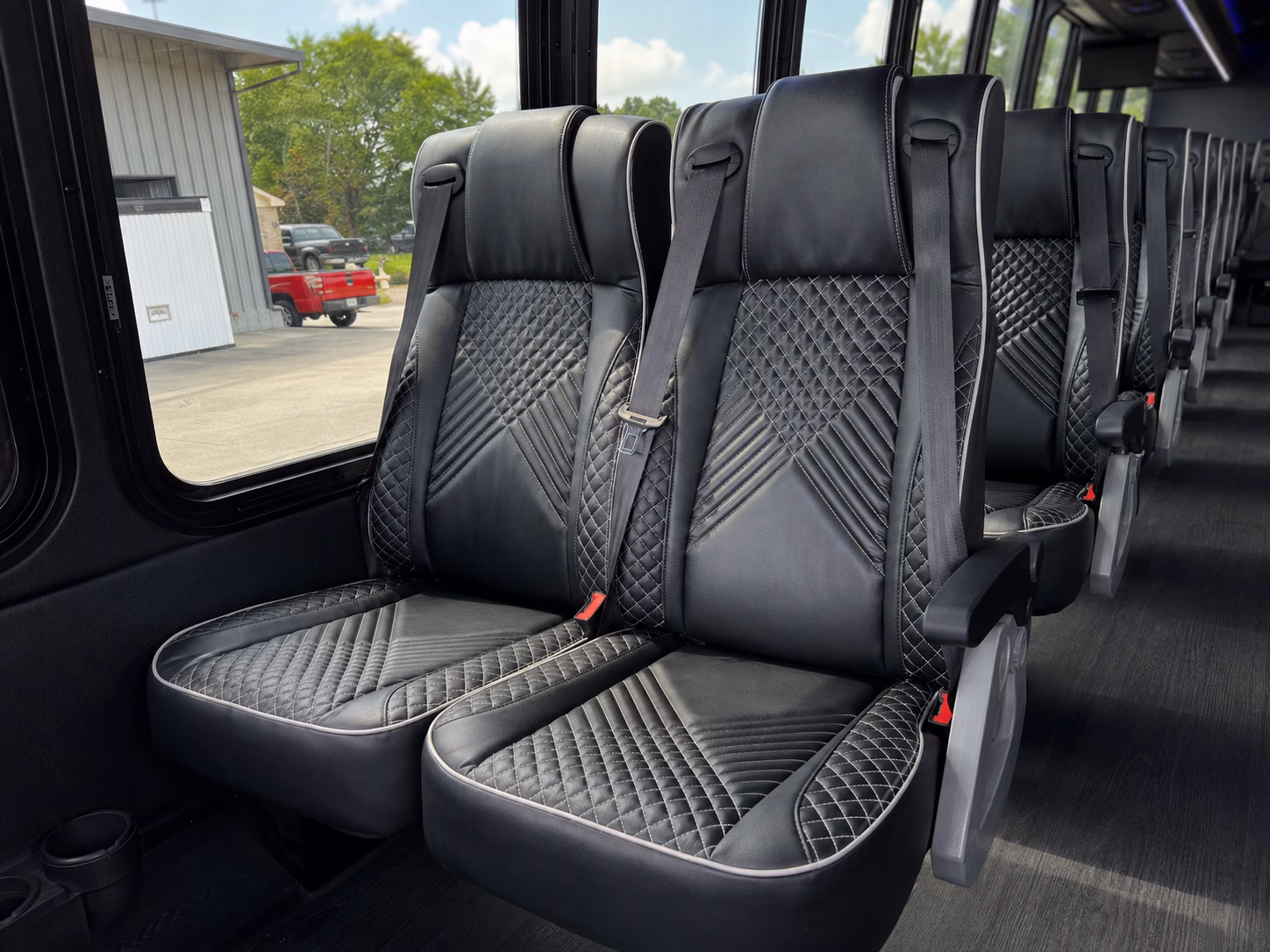 gainesville charter bus interior