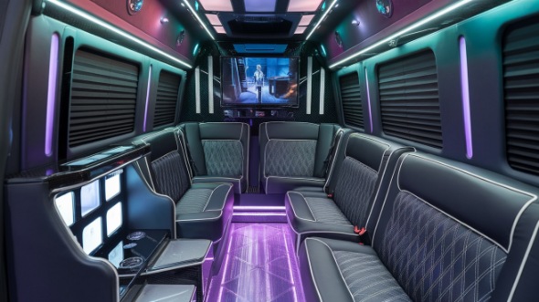 gainesville party bus rental inside