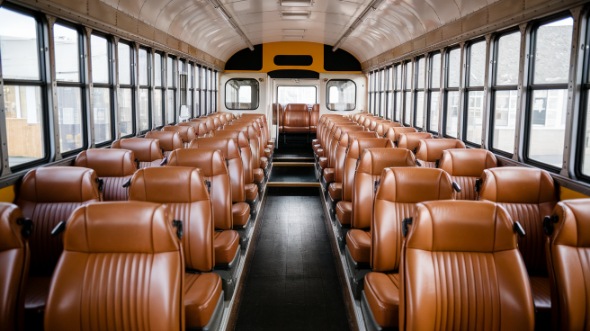 gainesville school bus rental inside